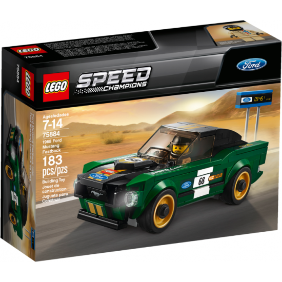 LEGO Speed champions Ford Mustang Fastback 1968  2018